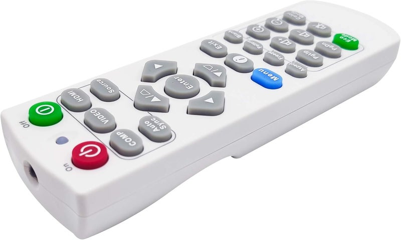INTECHING A-00010190 Projector Remote Control for ViewSonic LS921WU, PG603W, PG603X, PG605X, PG701WU, PG703W, PG703X, PG705HD, PG705WU, PG706HD, PG706WU, PG707W, PG707X, PS600W, PS600X - Image 1